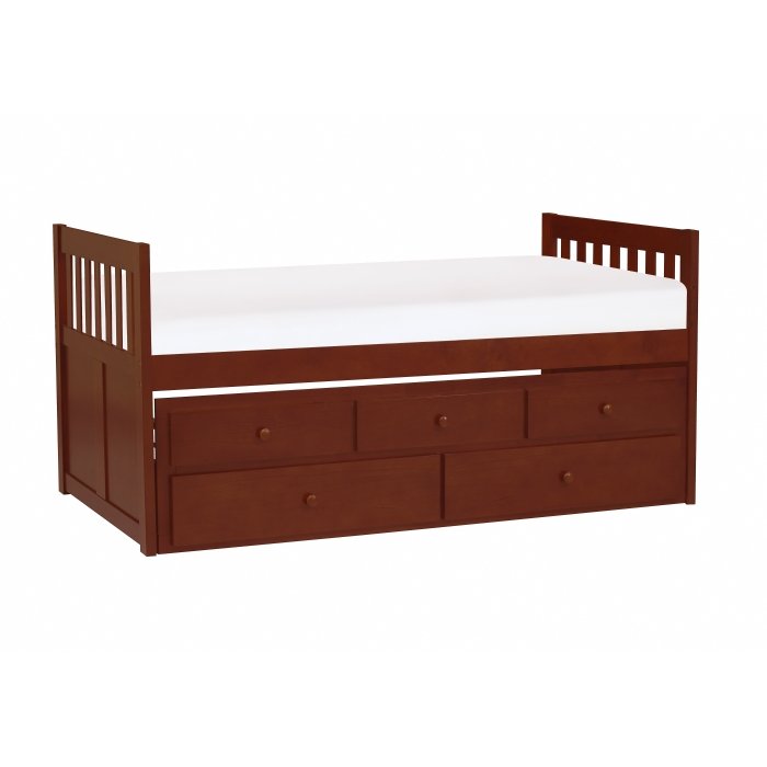 Second image of B2013PRDC-1* Twin/Twin Trundle Bed
