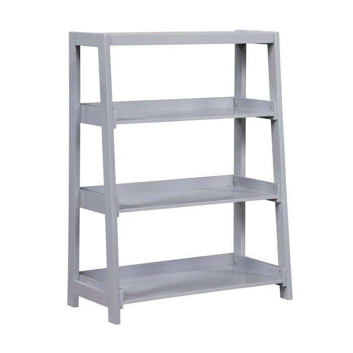 B2024GY-16S3 Bookcase, 3 Fixed Shelves