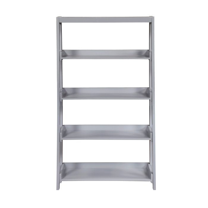 Second image of B2024GY-16S4 Bookcase, 4 Fixed Shelves