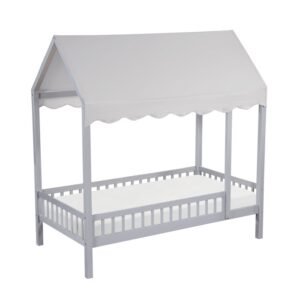B2024GYCP-1 Twin Canopy Platform Bed