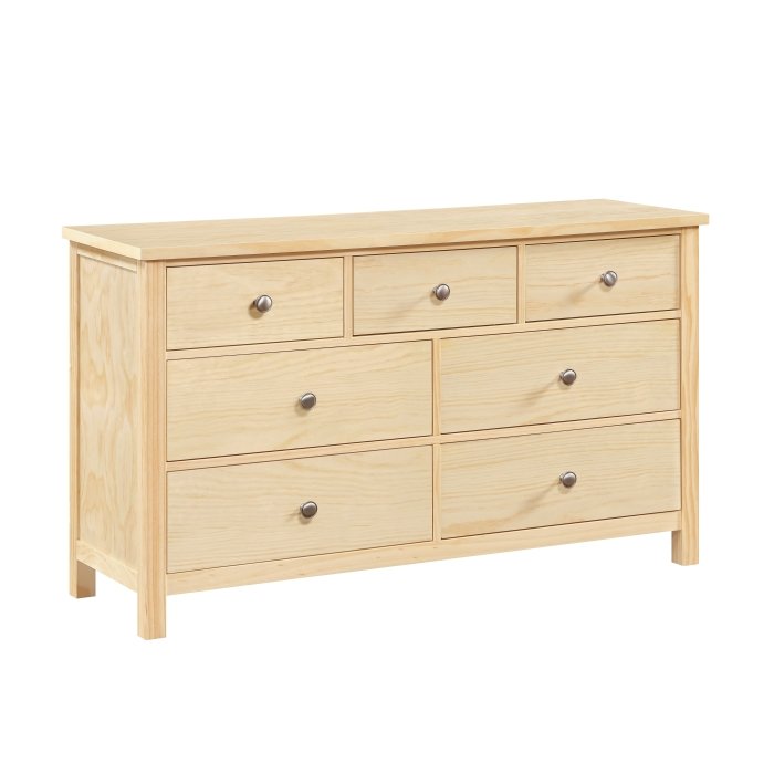 Second image of B2043-5D7 7-Drawer Dresser
