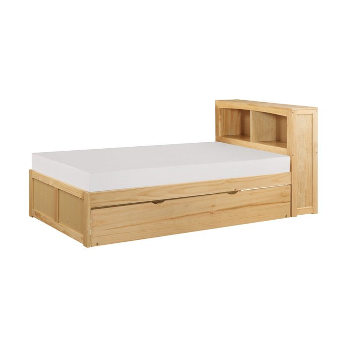 B2043BC-1R* Twin Bookcase Platform Bed with Twin Trundle