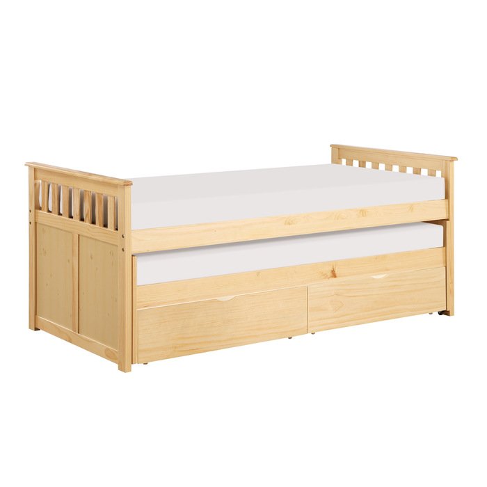 Second image of B2043RT-1T* Twin/Twin Bed with Storage Boxes