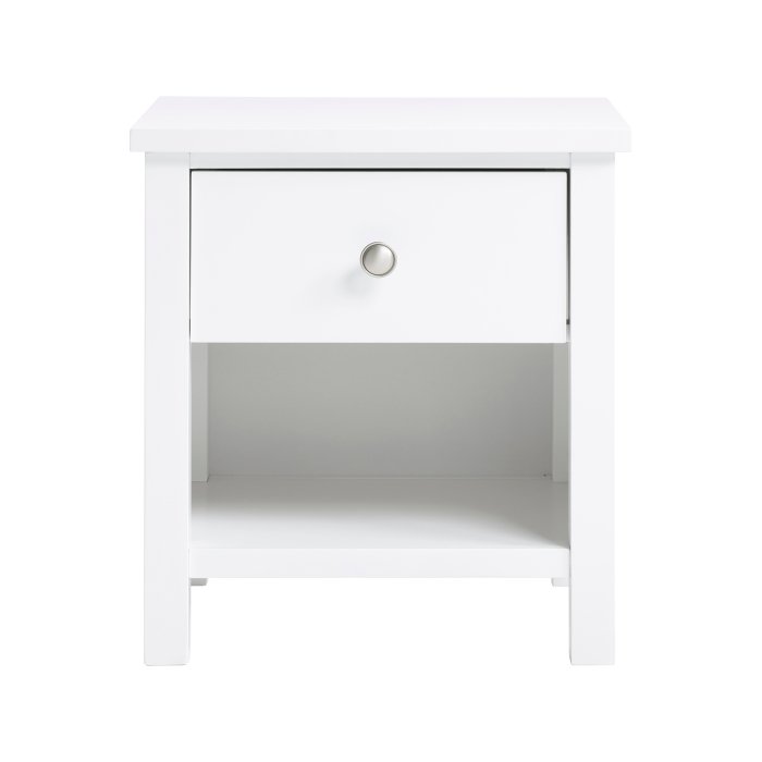 B2053W-4D1 1-Drawer Night Stand