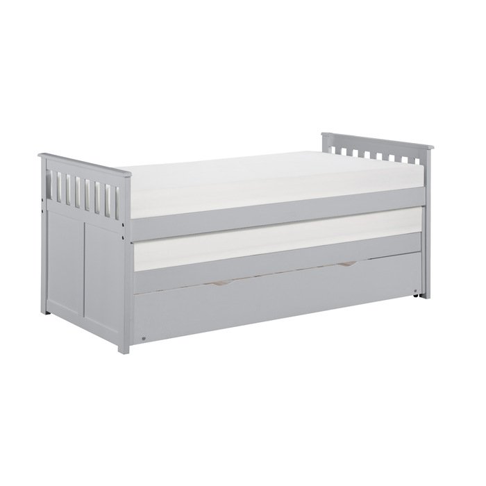 Second image of B2063RT-1R* Twin/Twin Bed with Twin Trundle