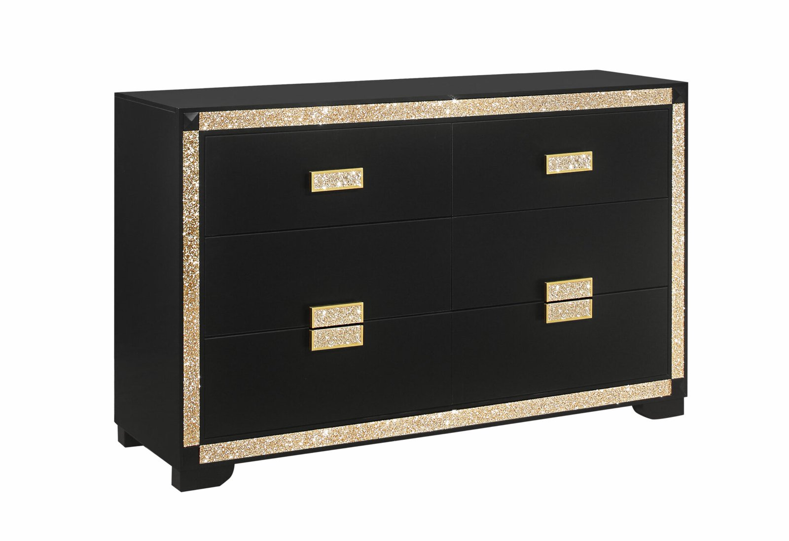 Second image of BLAKE BLACK/GOLD DRESSER