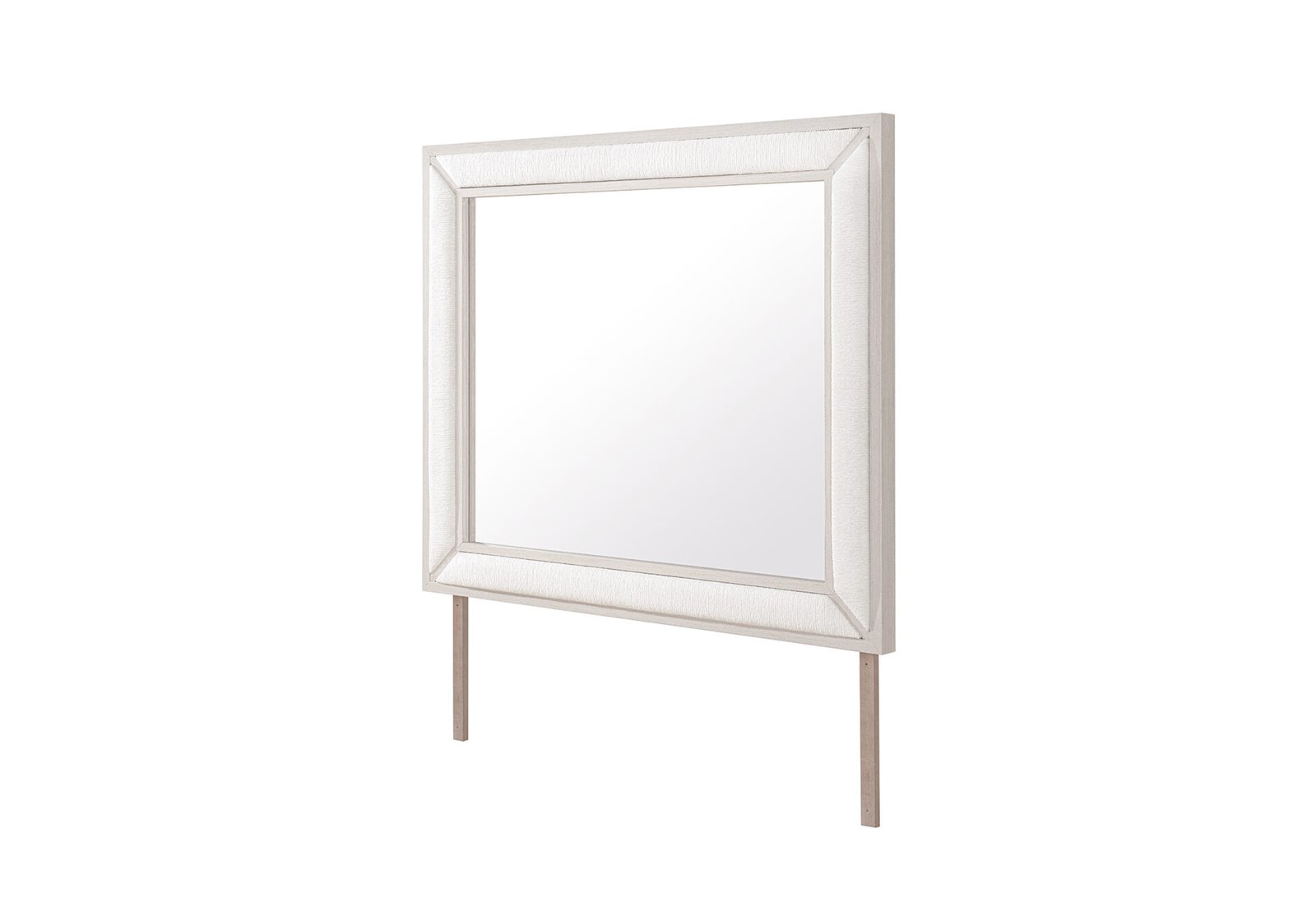 Second image of CLARA BEIGE UPHOLSTERED MIRROR