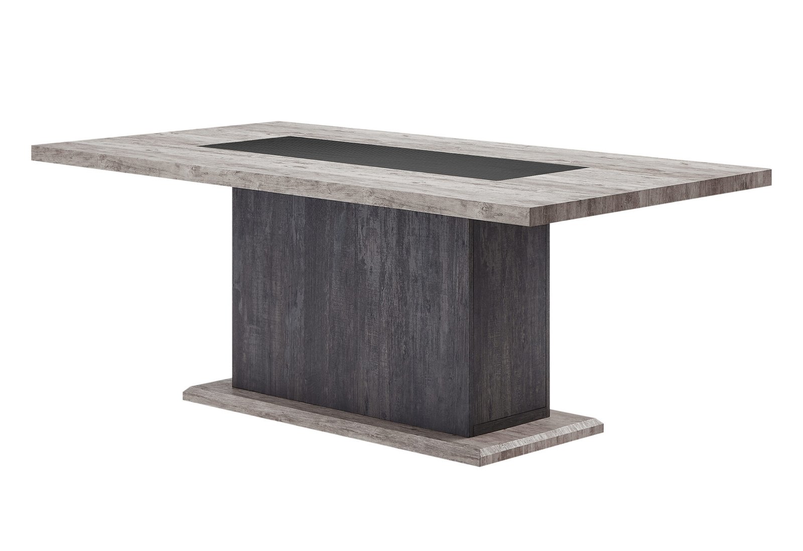 Second image of D8030 DINING TABLE WITH STORAGE DRAWERS AND STORAGE DOOR