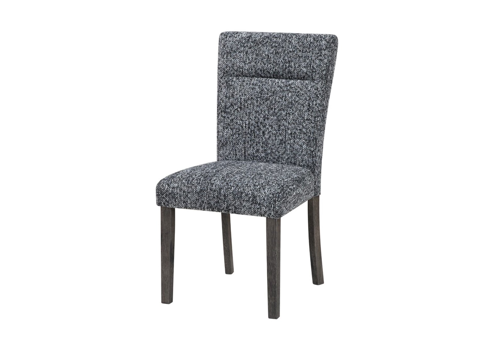 Second image of D86 GREY DINING CHAIR WITH BROWN LEGS