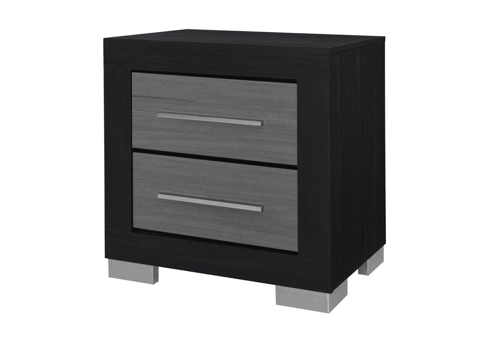 Second image of EMMA BLACK/GREY NIGHTSTAND