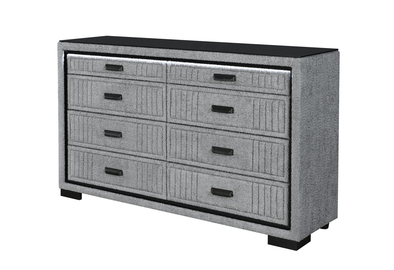 Second image of ISABELLA GREY DRESSER WITH LED