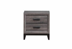KATE FOIL GREY NIGHTSTAND