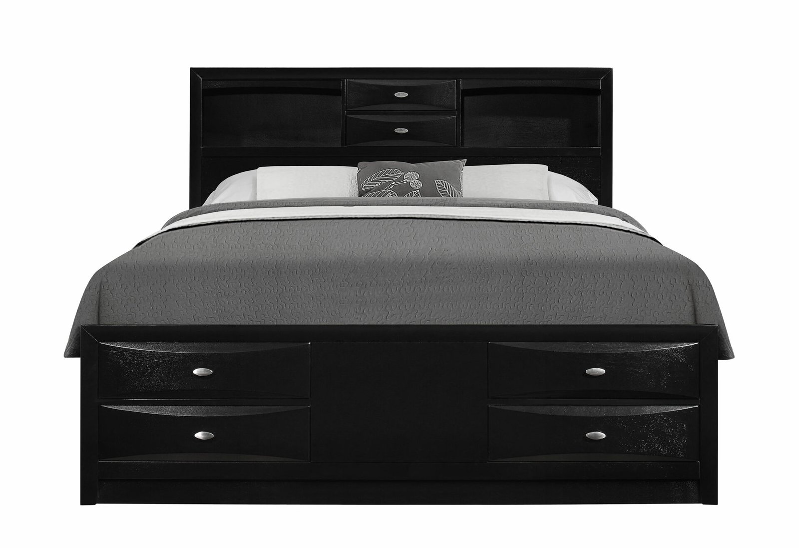 LINDA BLACK QUEEN BED