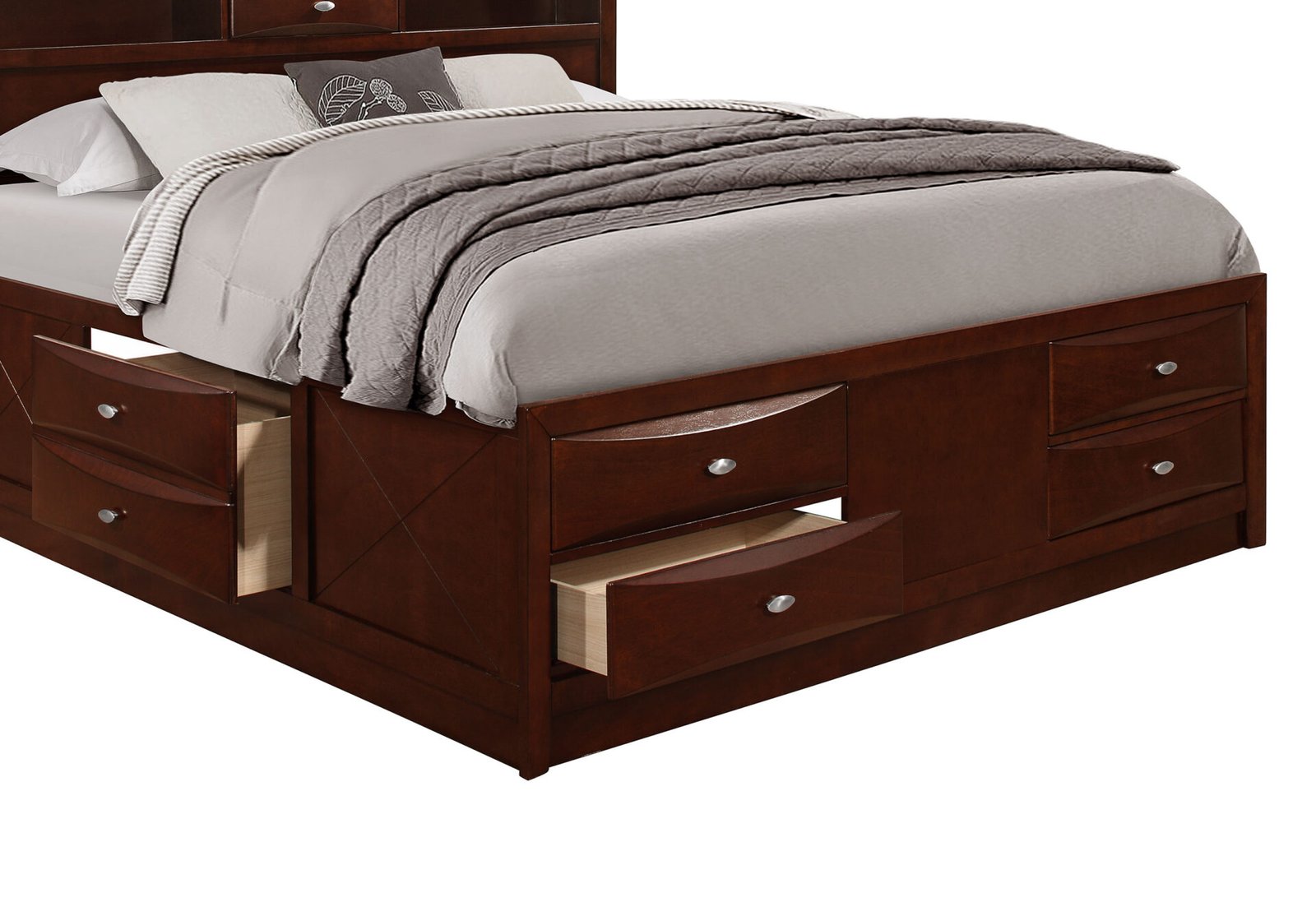 Second image of LINDA MERLOT FULL BED GROUP