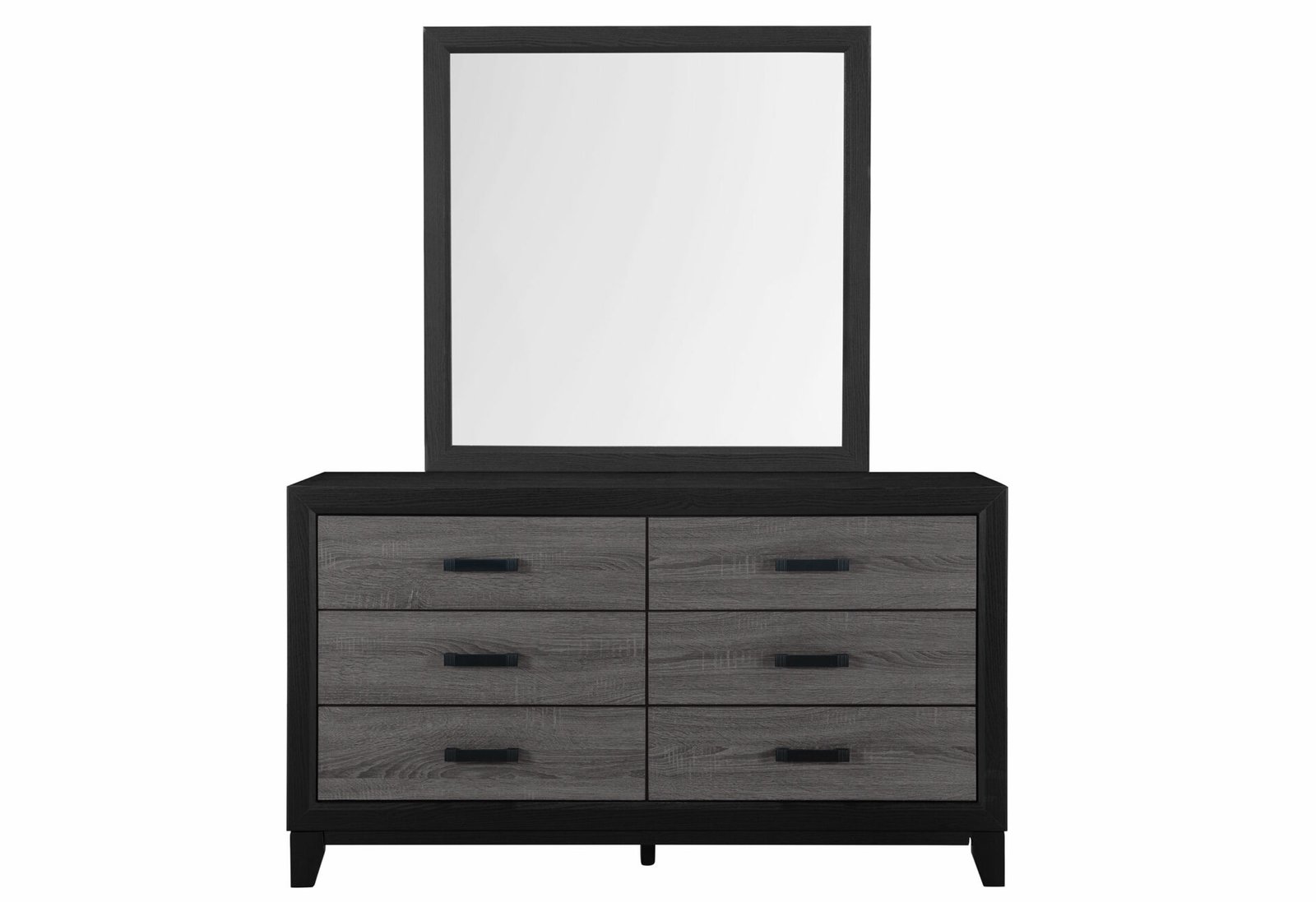 Second image of LISBON GREY AND BLACK DRESSER