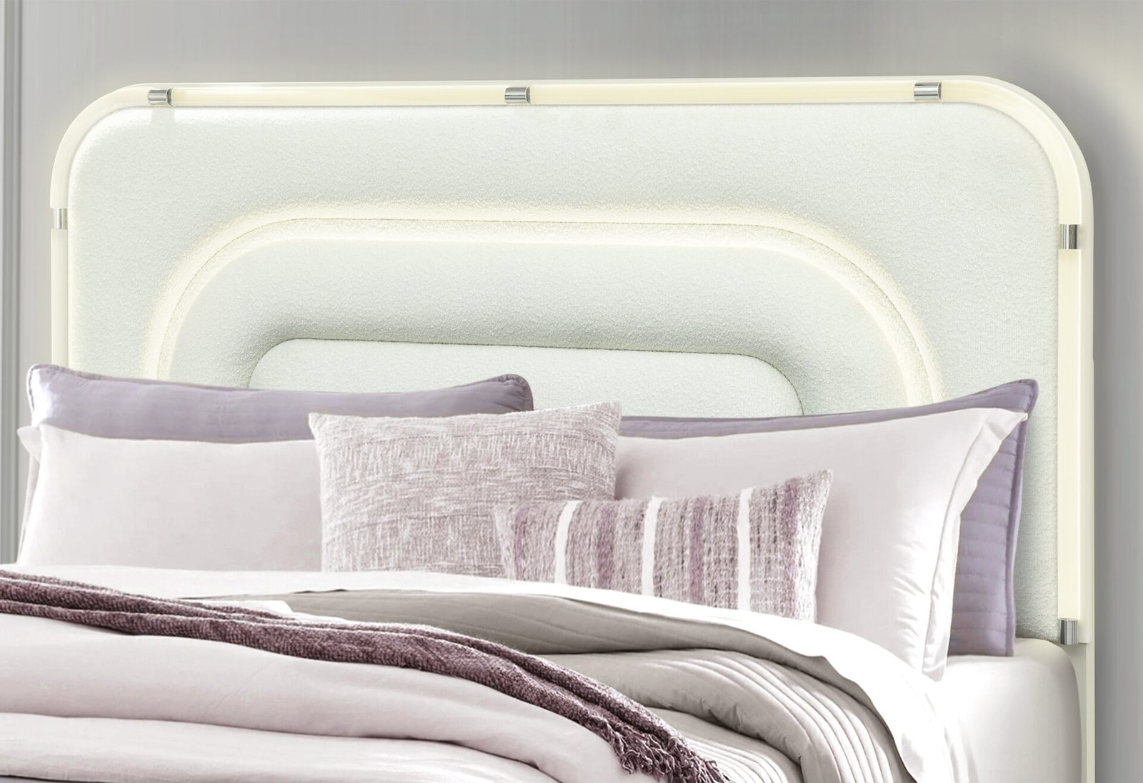 Second image of LYRA BEIGE QUEEN BED GROUP