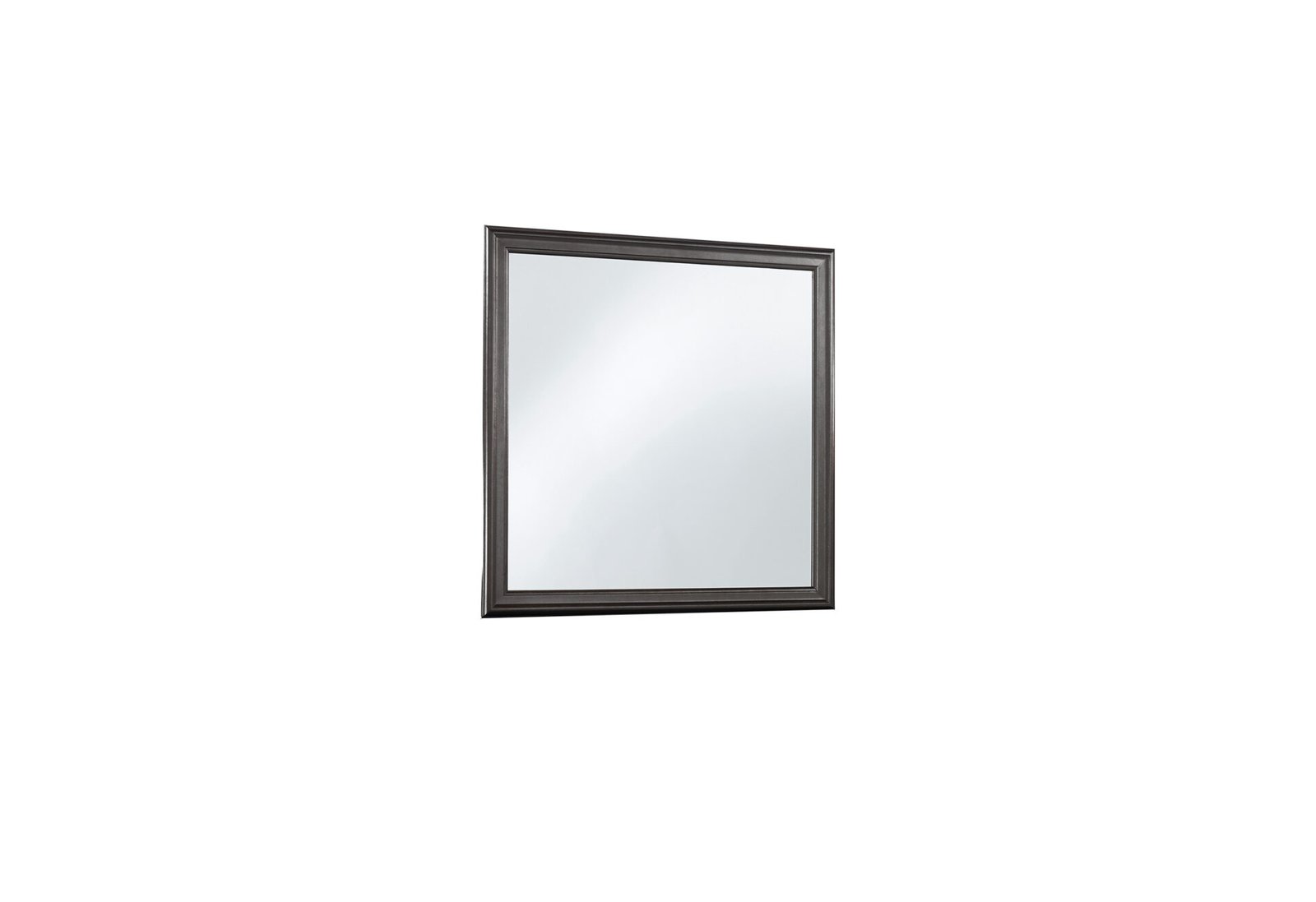 Second image of POMPEI METALLIC GREY MIRROR