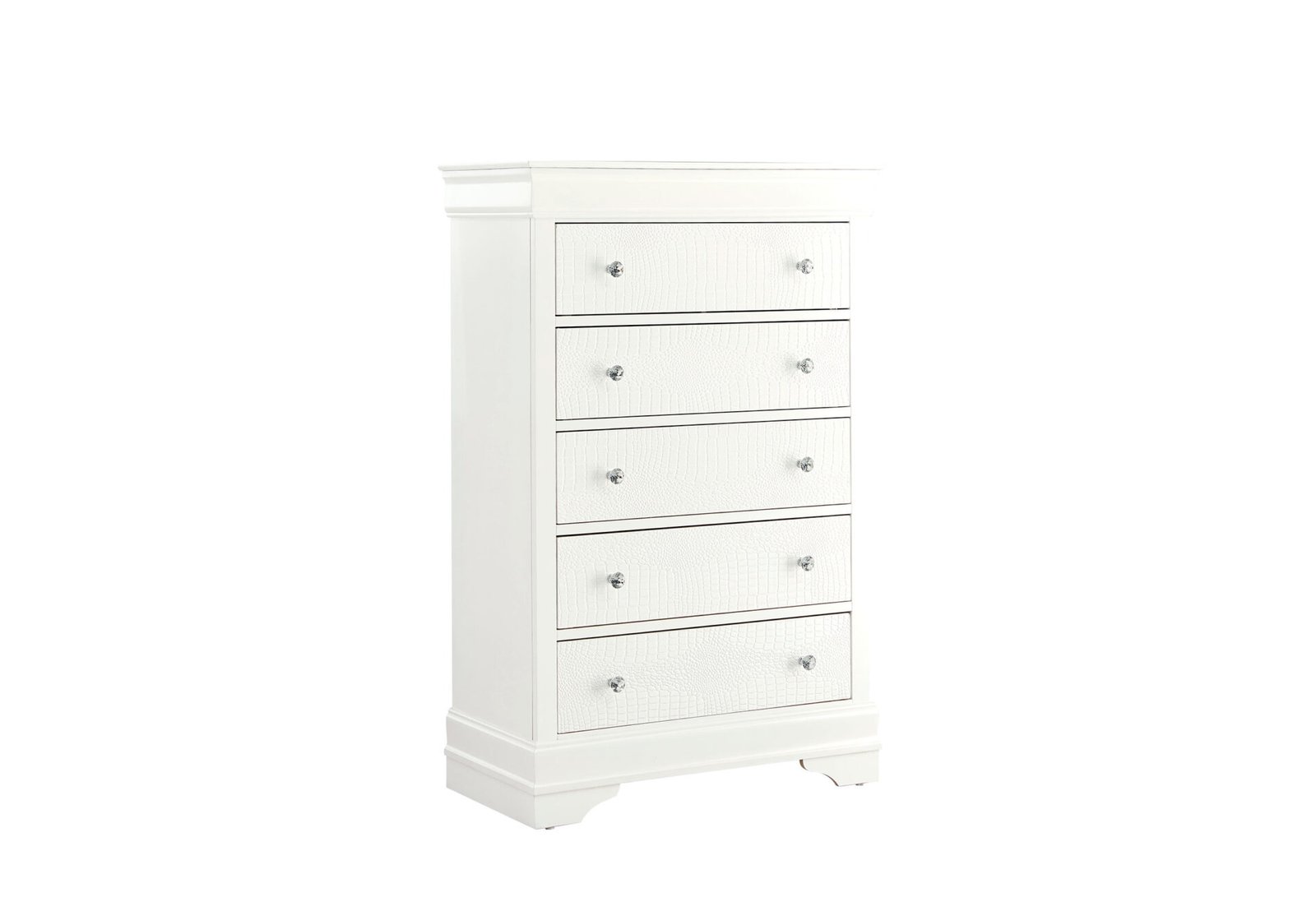 Second image of POMPEI METALLIC WHITE CHEST