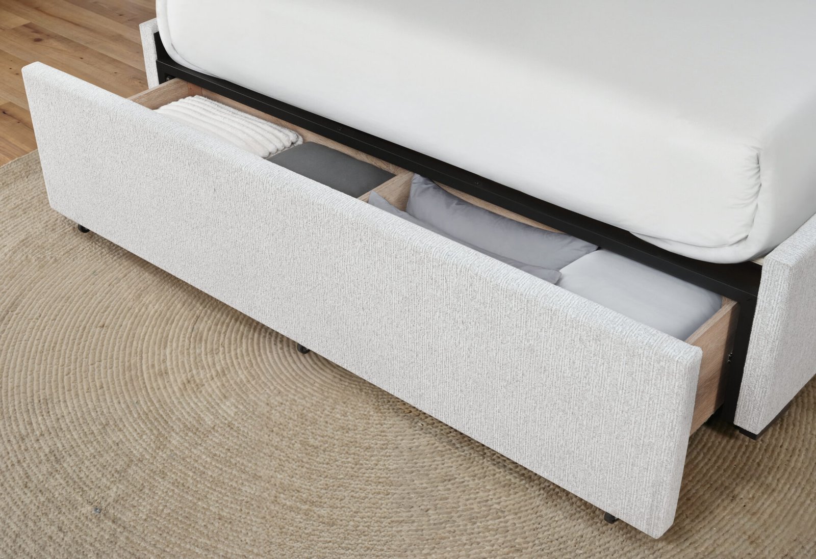 Second image of SADIE/MARIAH BEIGE QUEEN BED GROUP