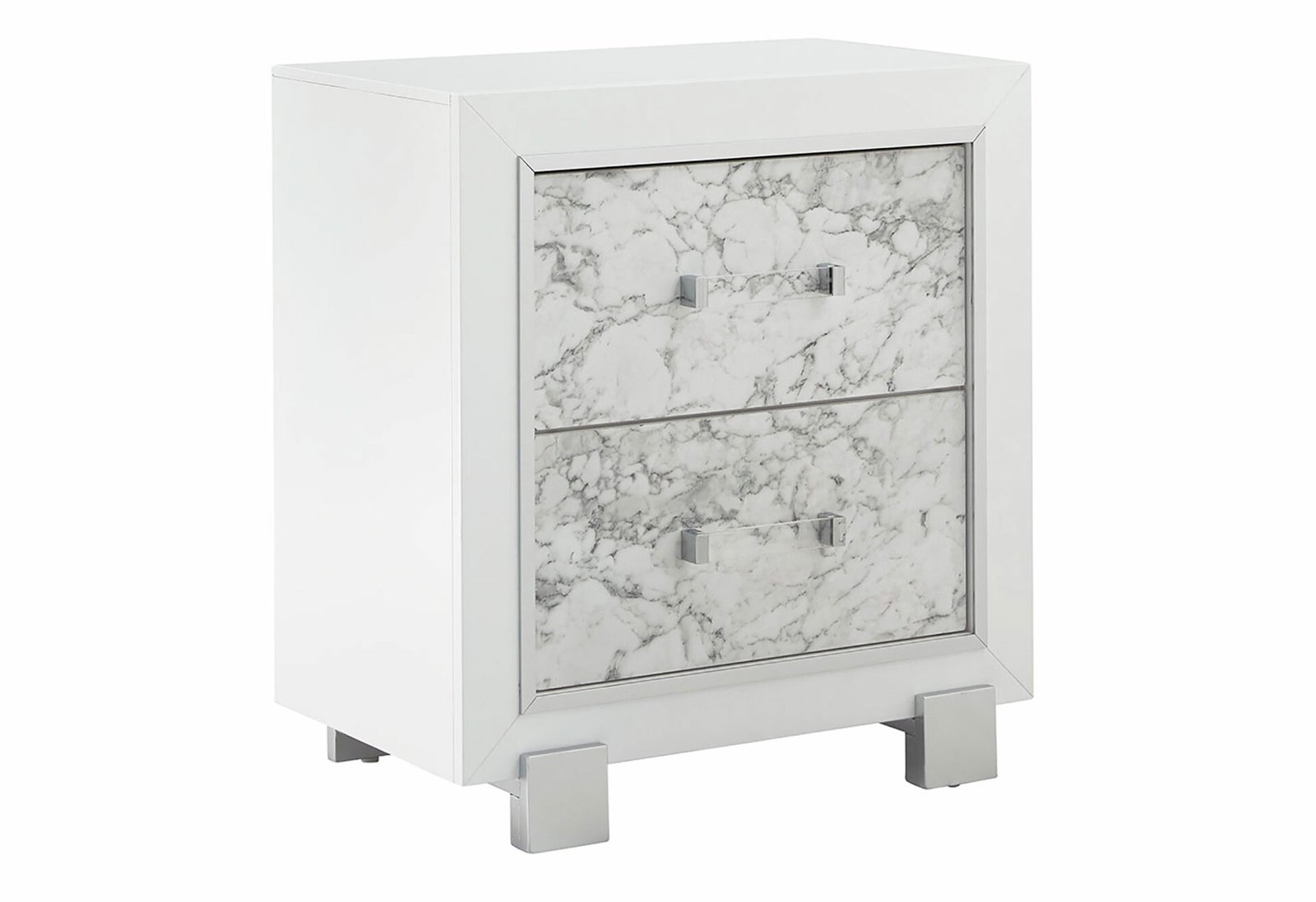 Second image of SANTORINI WHITE NIGHTSTAND