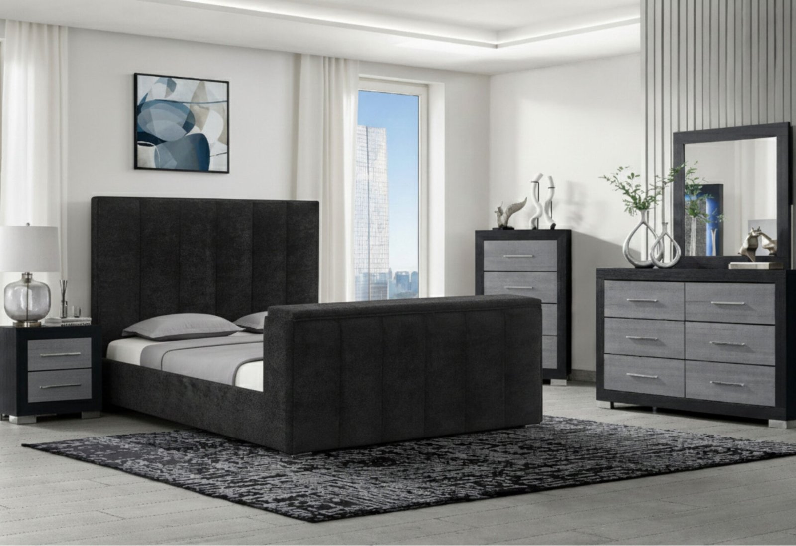 Second image of SERENITY/EMMA ONYX KING BED GROUP