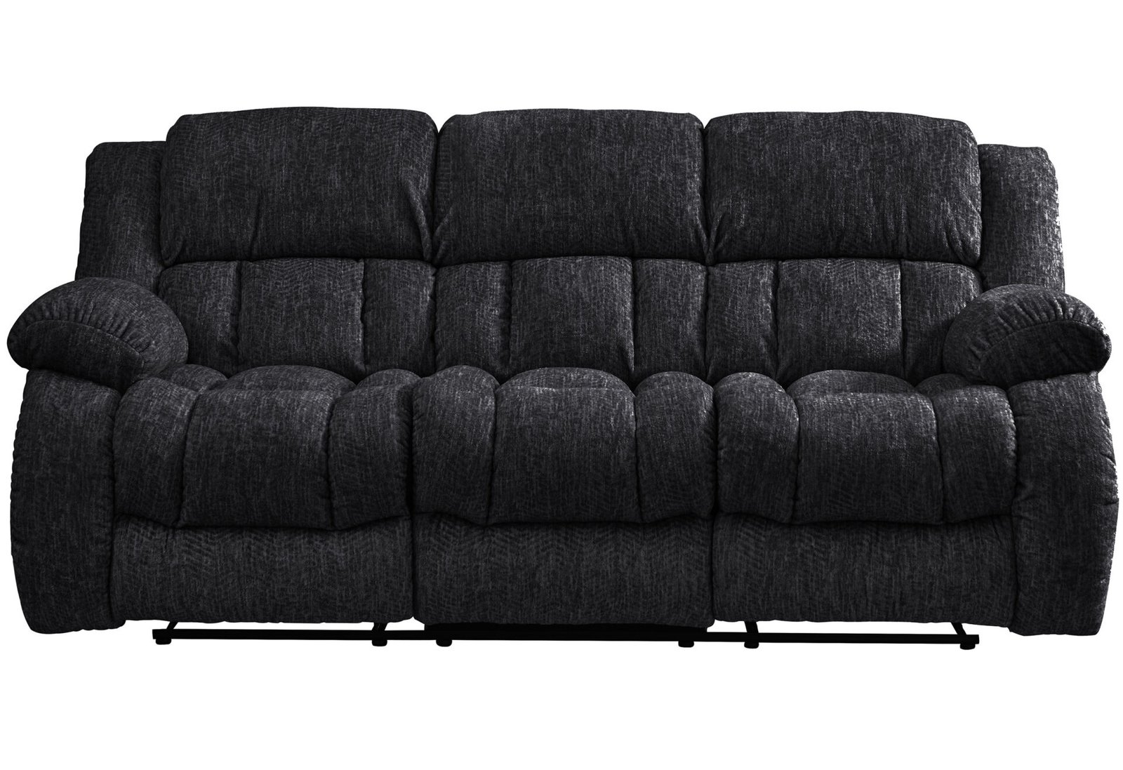 Second image of U250 EBONY RECLINING SOFA/CONSOLE RECLINING LOVESEAT/GLIDER RECLINER
