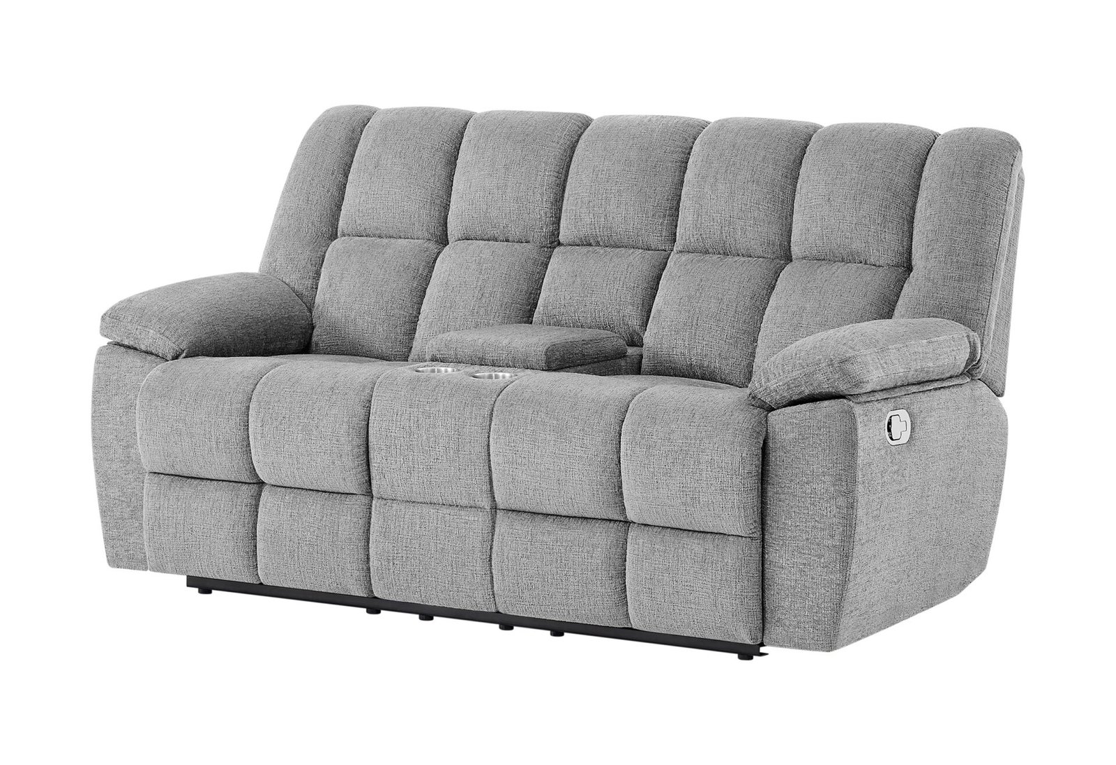 Second image of U6000 SMOKE CONSOLE RECLINING LOVESEAT