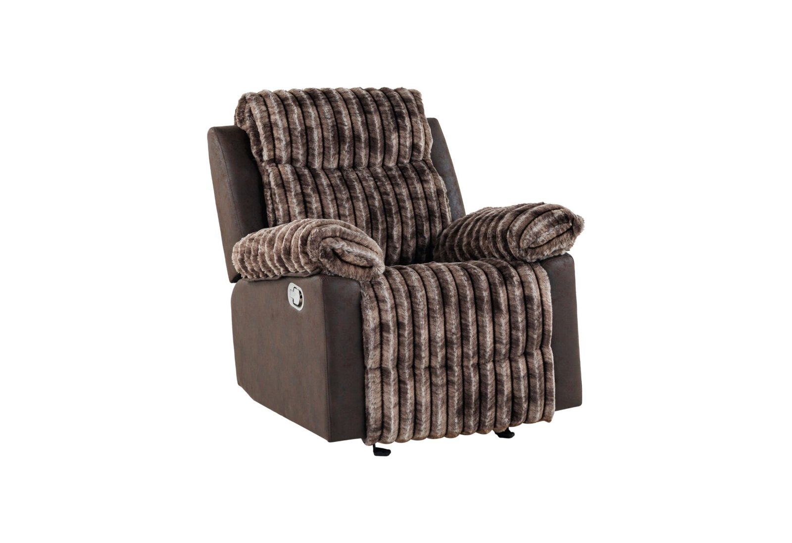 Second image of U6028 BROWN GLIDER RECLINER