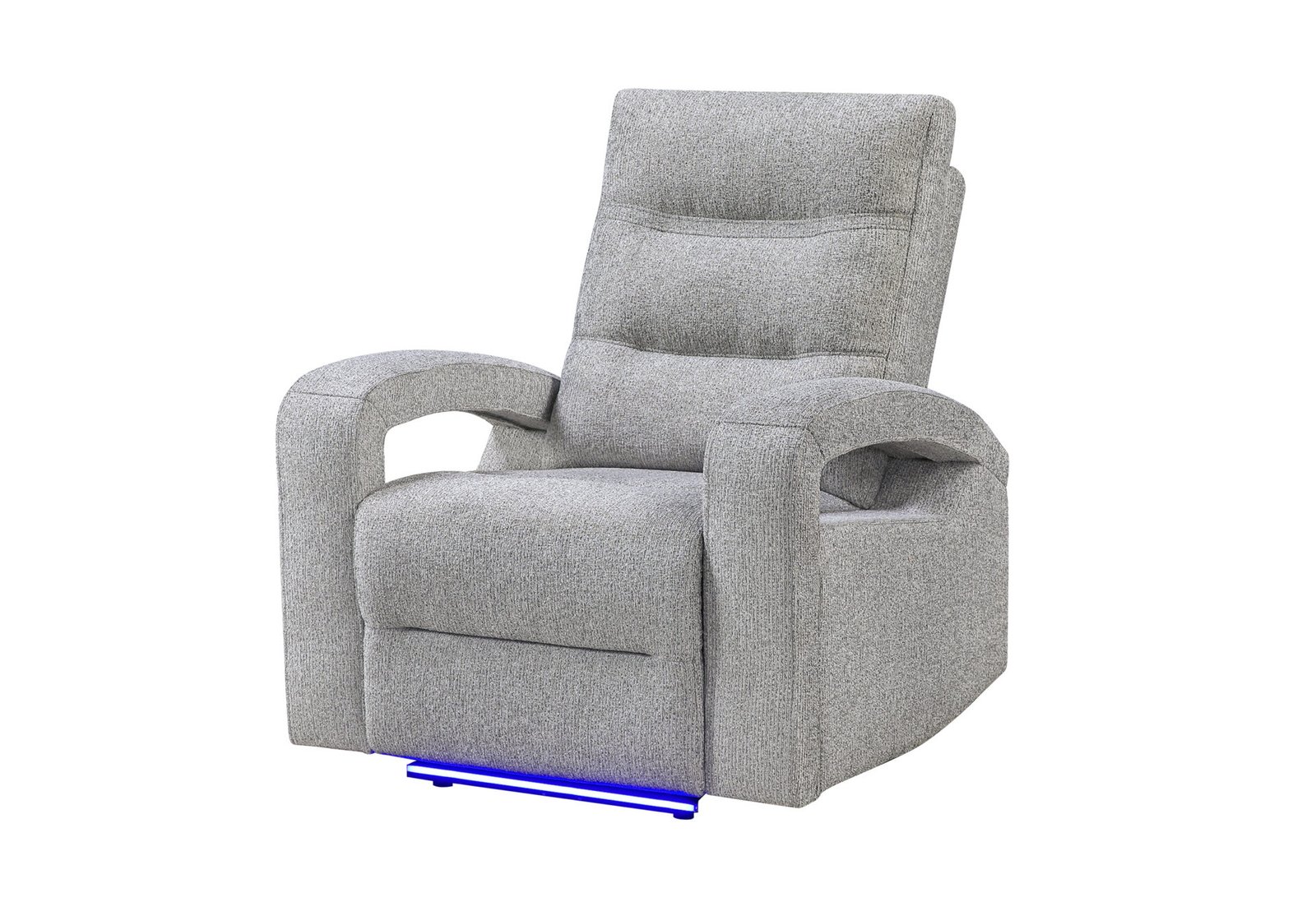 Second image of U6611 GREY 15 POWER RECLINER WITH LED