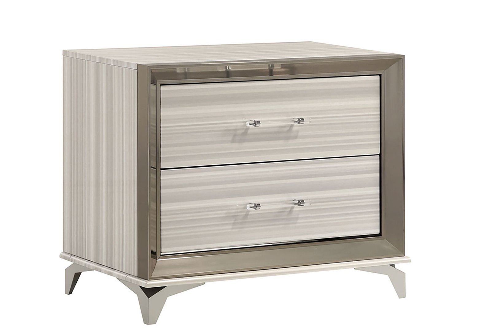 Second image of ZAMBRANO WHITE NIGHTSTAND