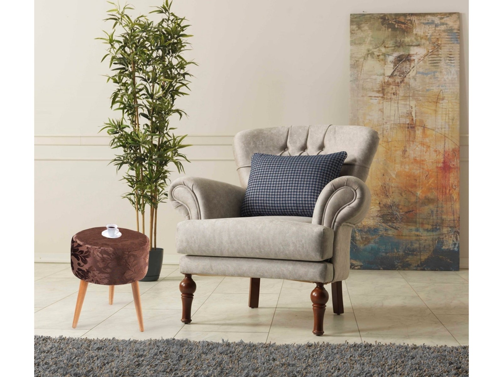 Second image of Flora Ottoman 101