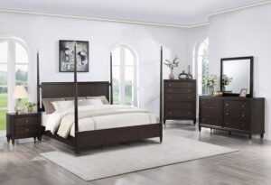 EMBERLYN 5-PIECE QUEEN BEDROOM SET BROWN