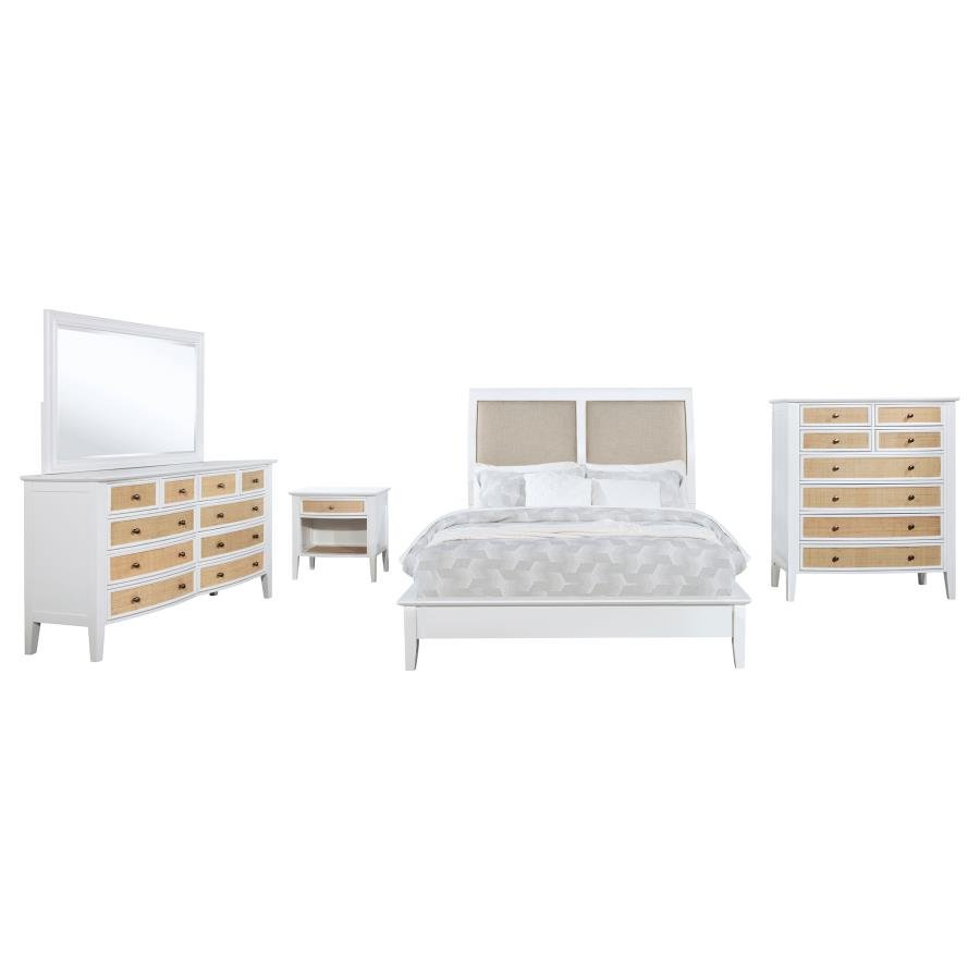 Second image of BEXHILL 5-PIECE QUEEN BEDROOM SET WHITE