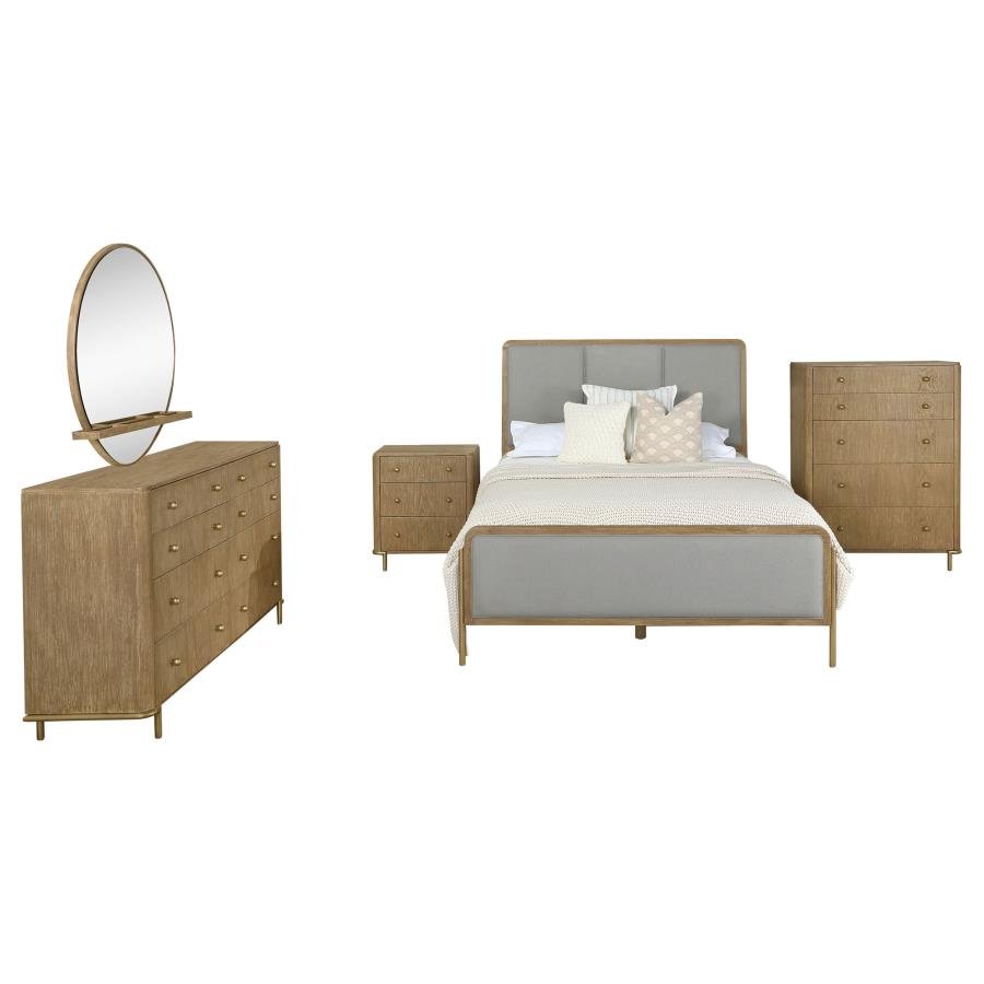 Second image of ARINI 5-PIECE QUEEN BEDROOM SET SAND WASH AND GREY