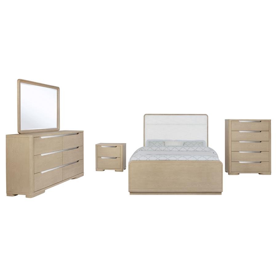 Second image of LADERA 5-PIECE QUEEN BEDROOM SET LIGHT ELM