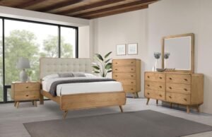 ROBYN 5-PIECE QUEEN BEDROOM SET LIGHT ASH