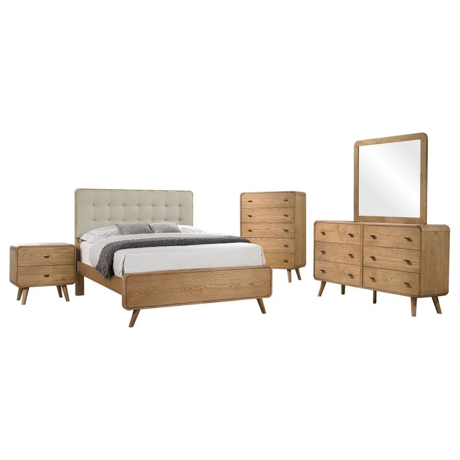 Second image of ROBYN 5-PIECE QUEEN BEDROOM SET LIGHT ASH