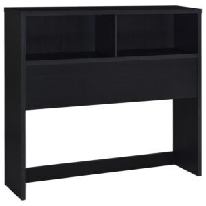 WESTPARK 49-INCH FULL BOOKCASE HEADBOARD BLACK