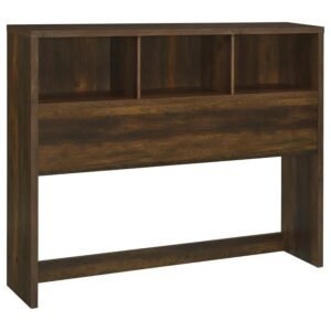 WESTPARK 49-INCH QUEEN BOOKCASE HEADBOARD DARK PINE
