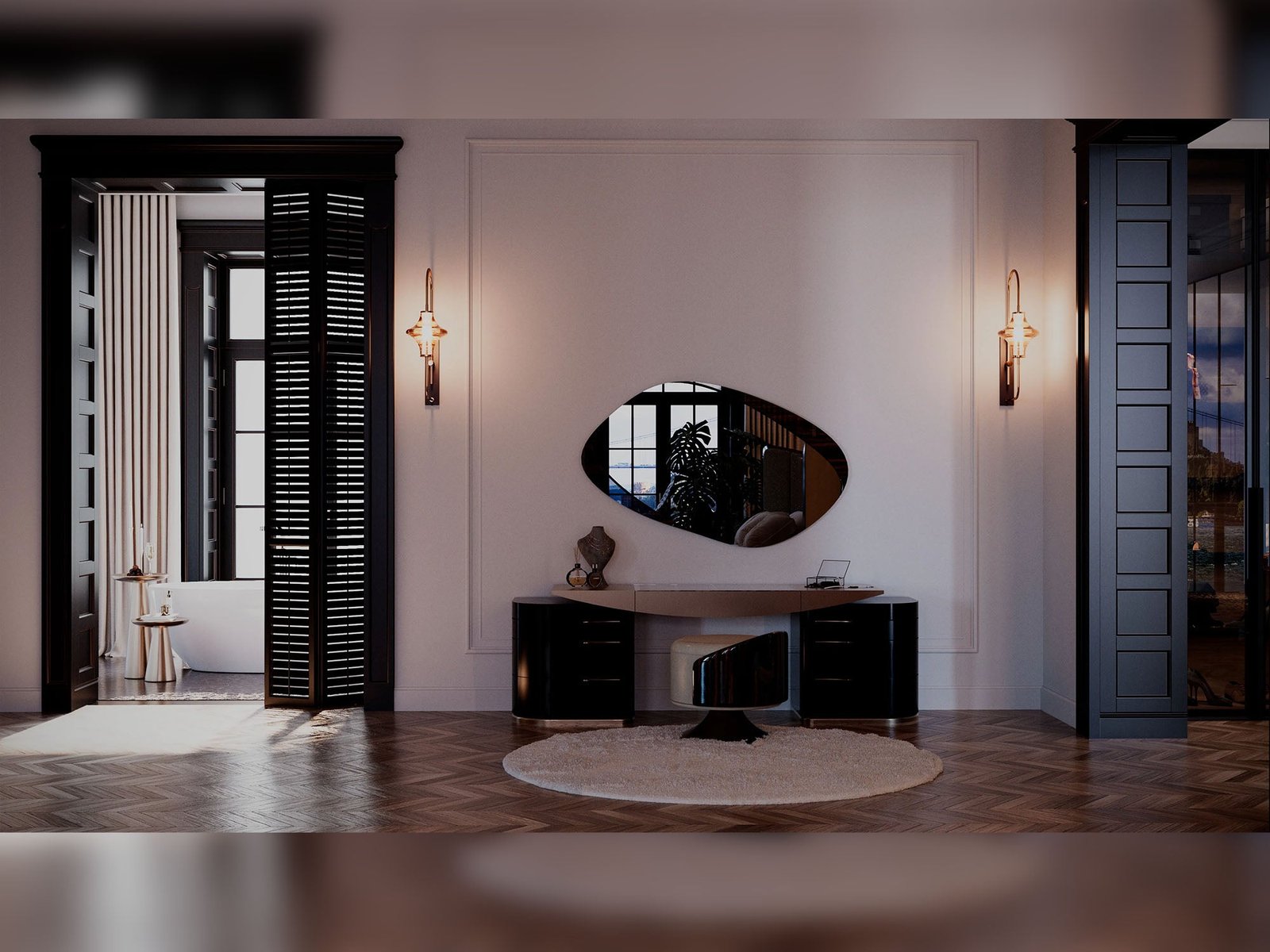 Anka Dresser With Mirror