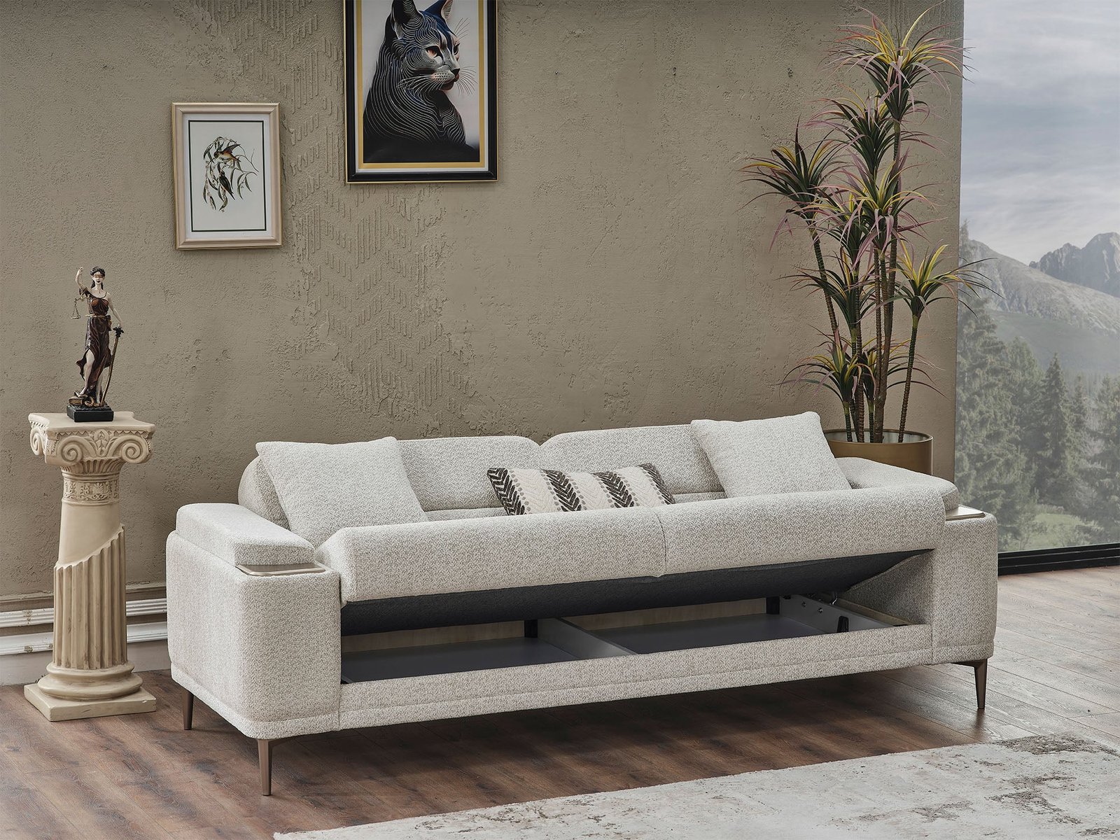 Second image of Abant Convertible Loveseat