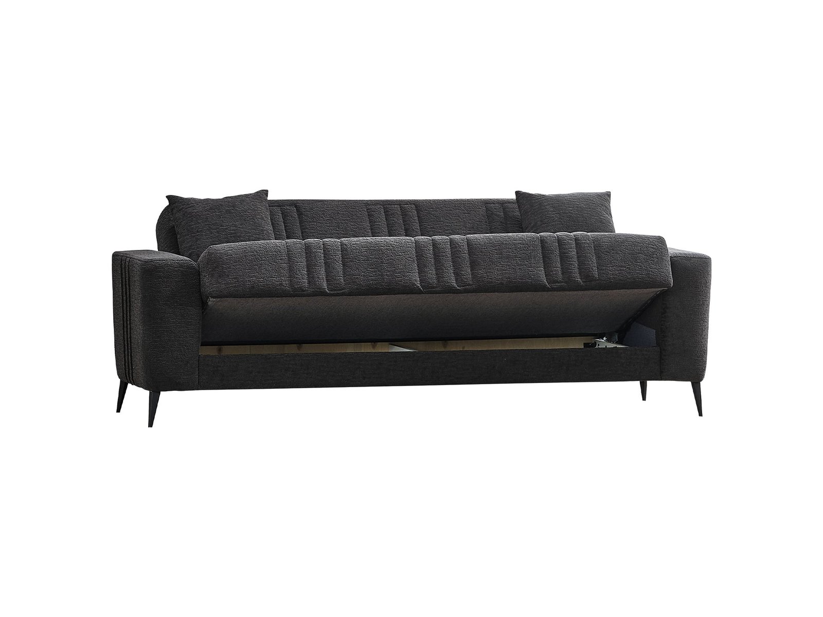 Second image of Adela Convertible Sofa Anthracite