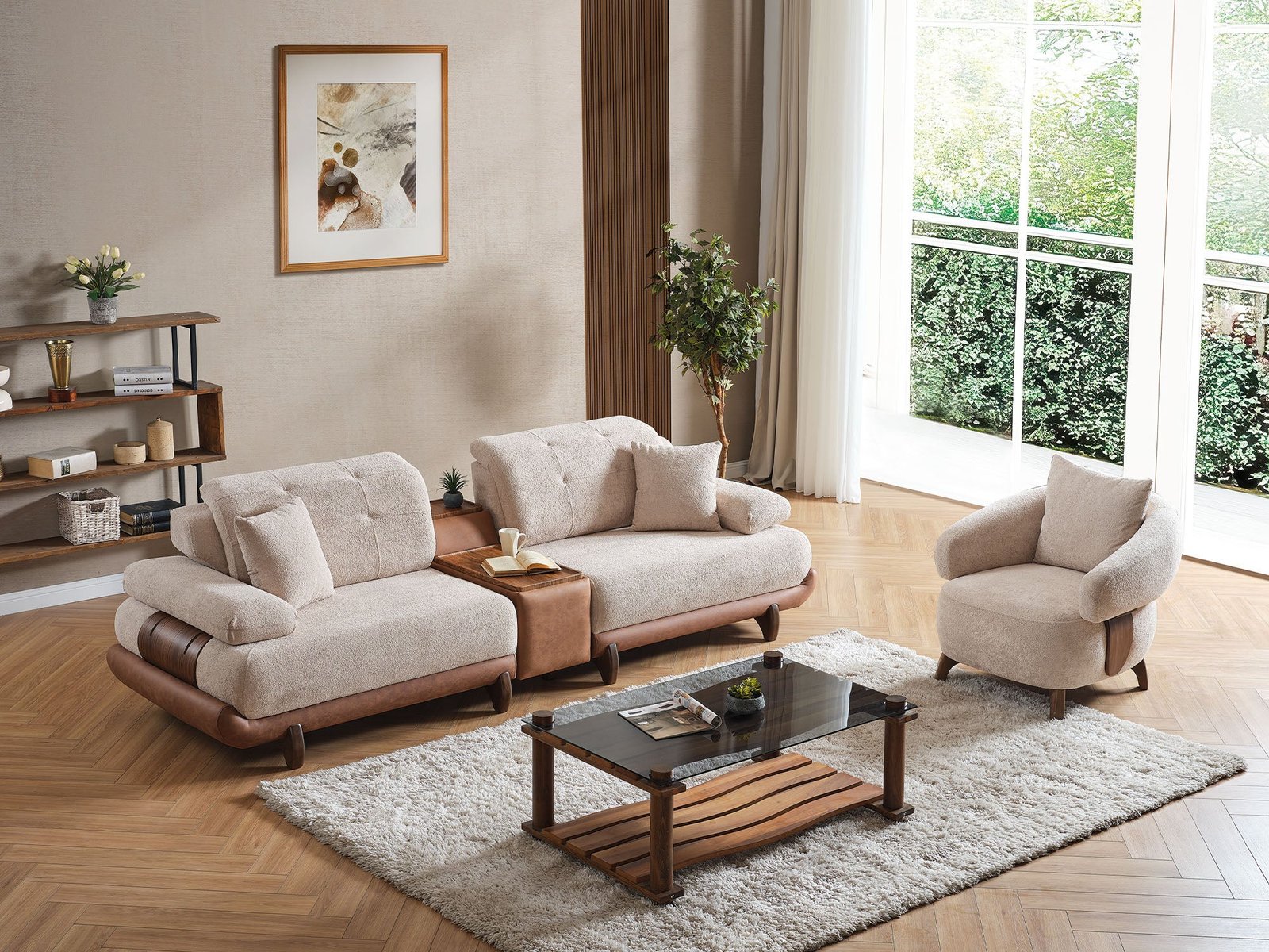 Second image of Alexa Module Sofa Cream