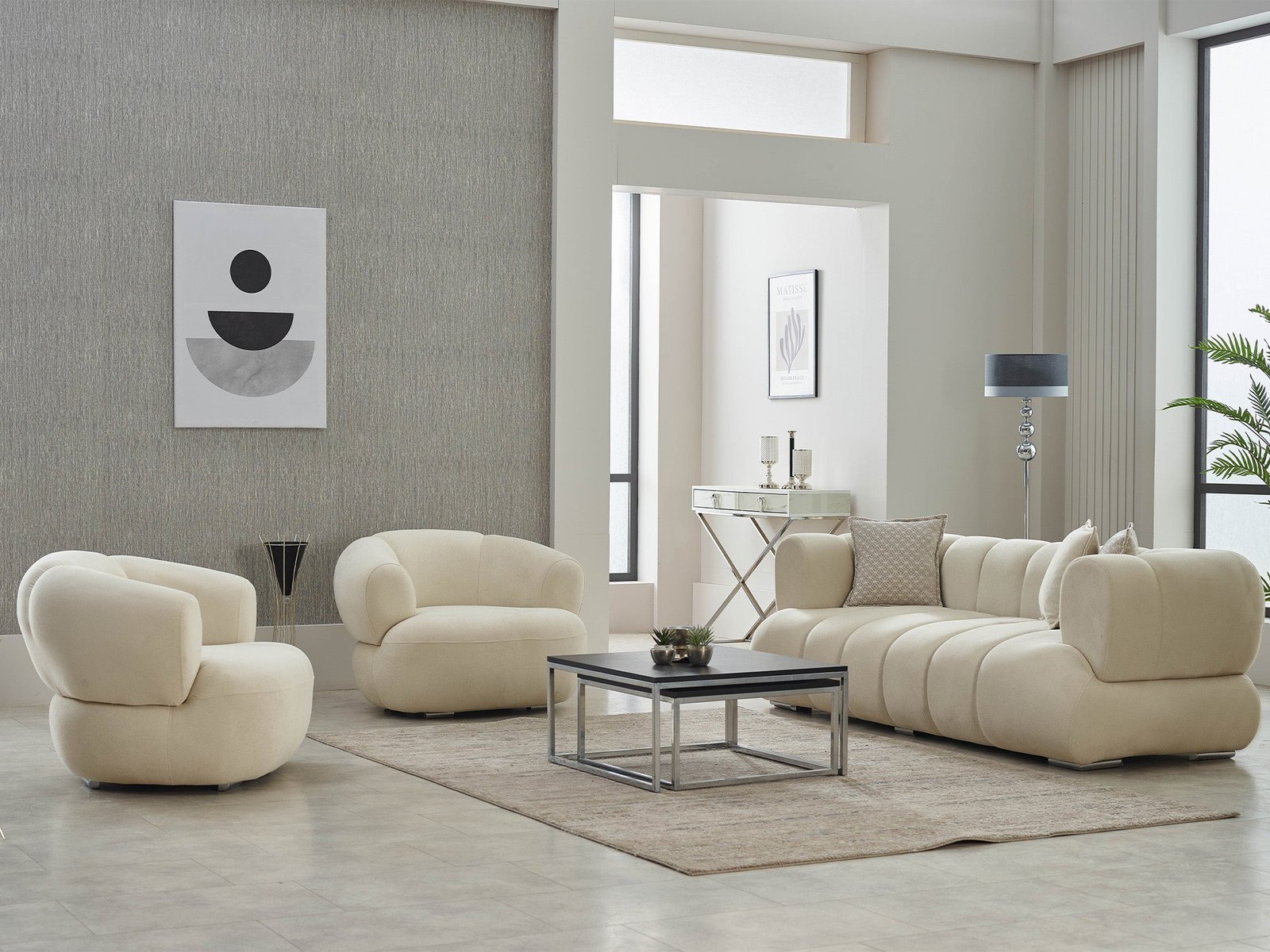 Second image of Arthur 3-pieces (Sofa & Loveseat & Chair) Livingroom
