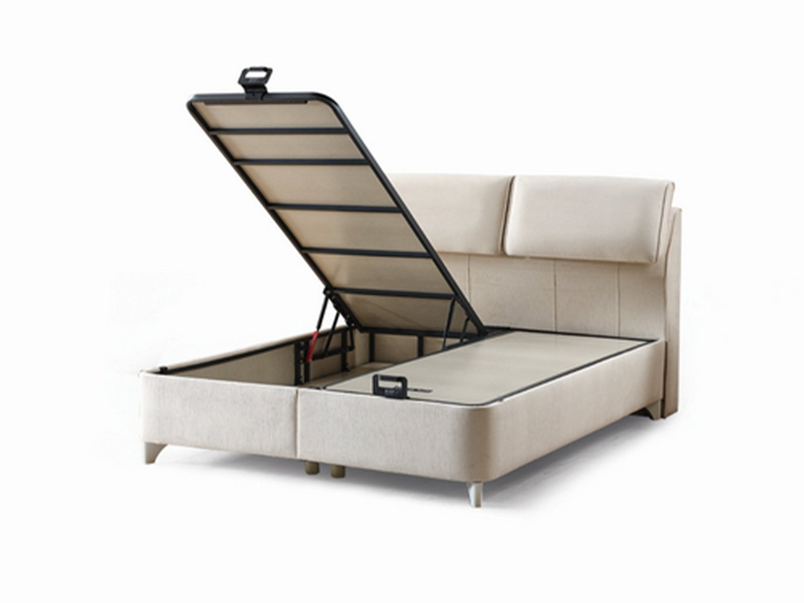 Second image of Aura Storage Bed With Headboard