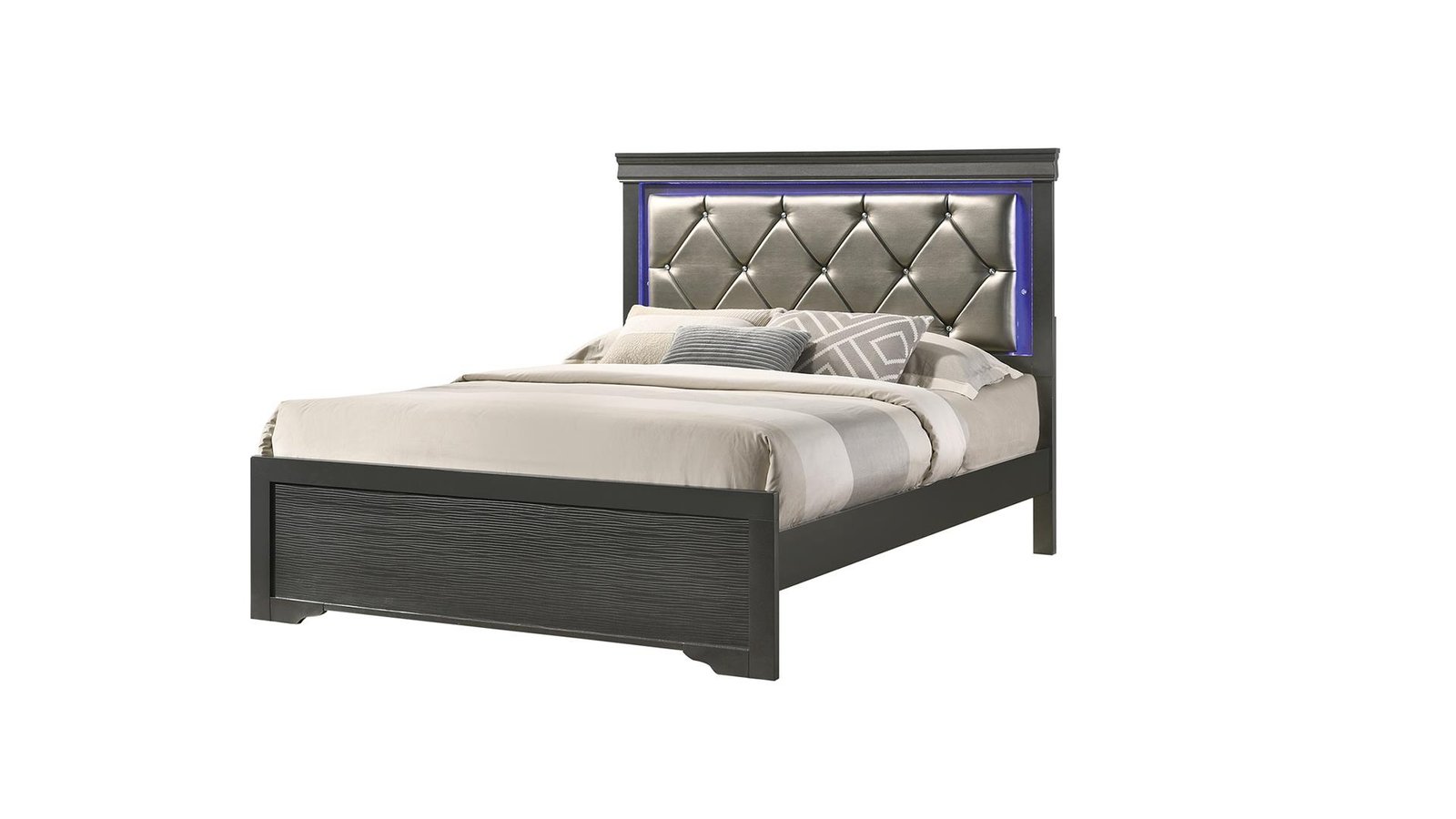 BROOKLYN TWIN BED GUN METAL
