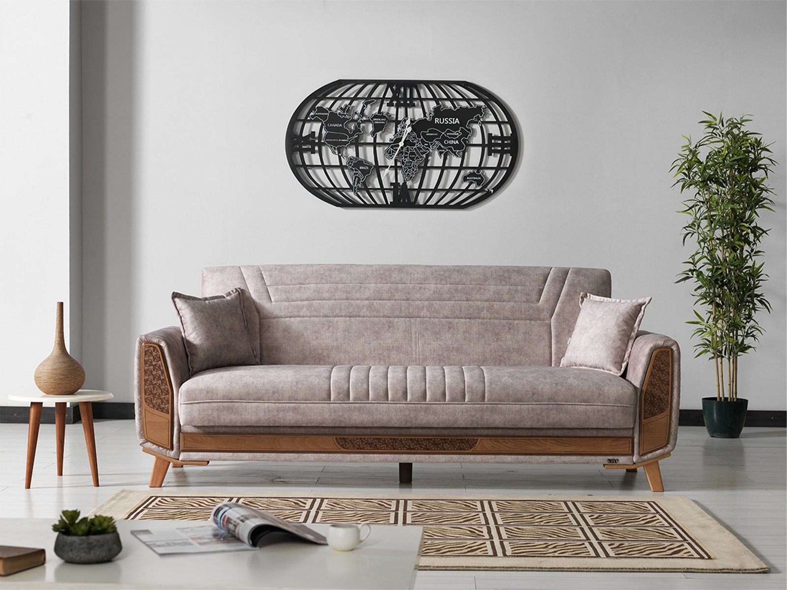 Barbaros Convertible Loveseat