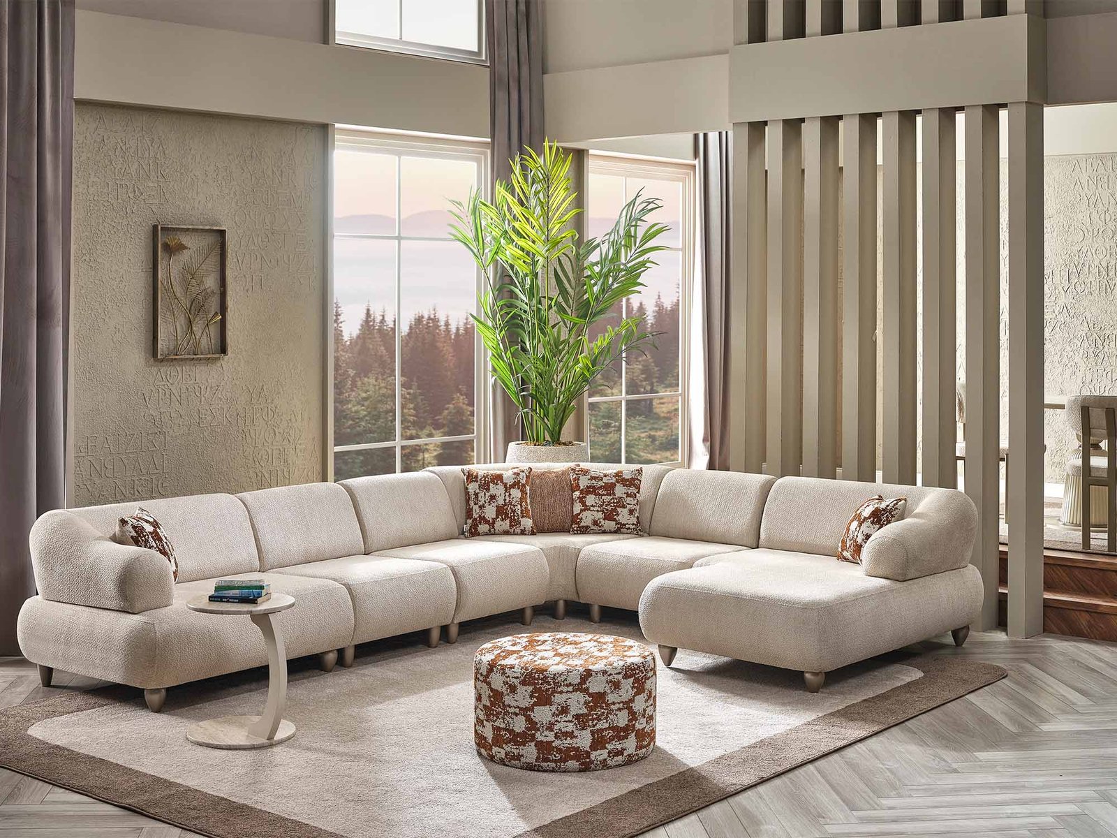 Second image of Bern Modular Sectional Sofa Cream