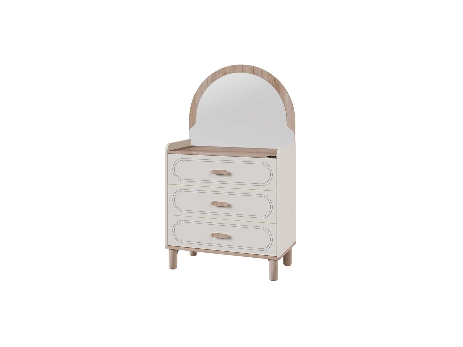 Bohemsoft Chiffonier With Mirror