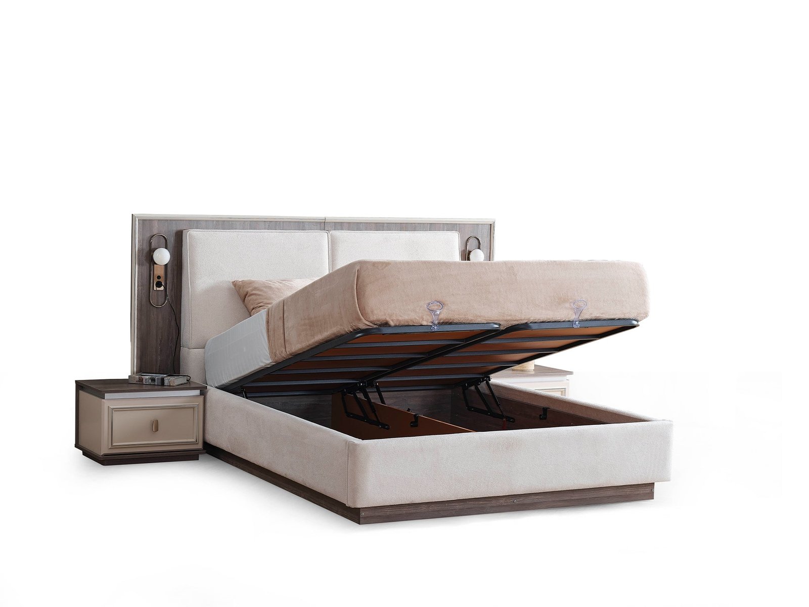 Carmen Bed Frame With Headboard